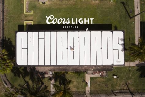 coors light billboard|Coors Light Beats the Heat with Chillboards Energy